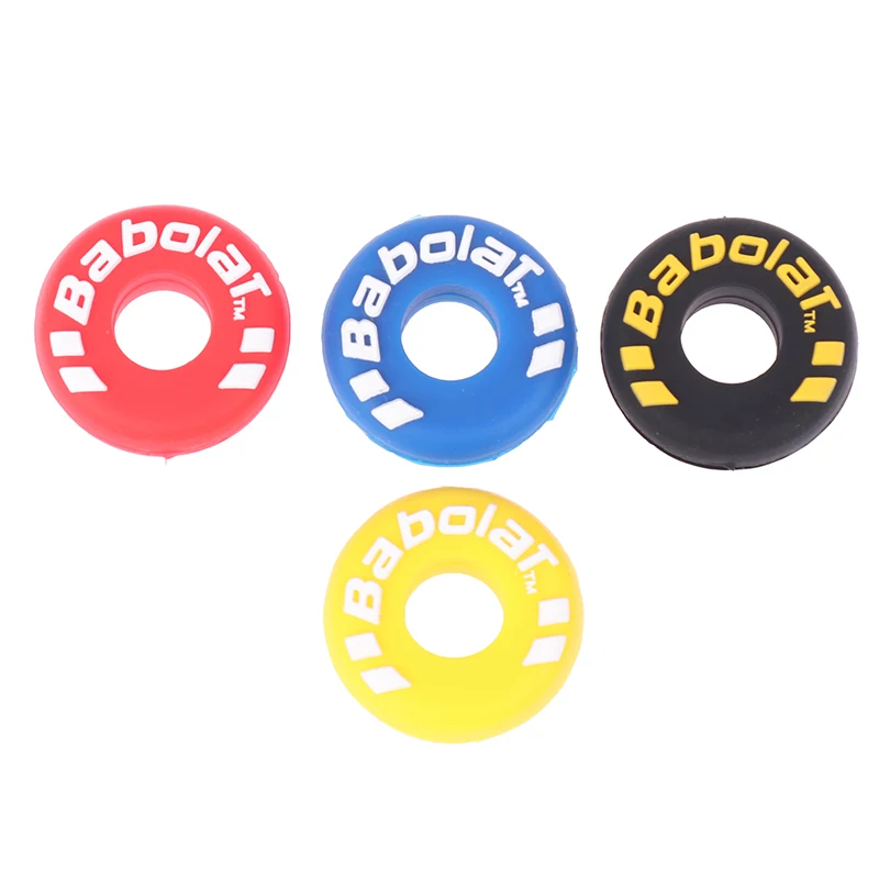 Tennis Racket Vibration Dampeners Silicone Anti-Vibration Tennis Shockproof Absorber Smile Face Shock Pad Accessories Random tennis accessories tennis racket shock absorber