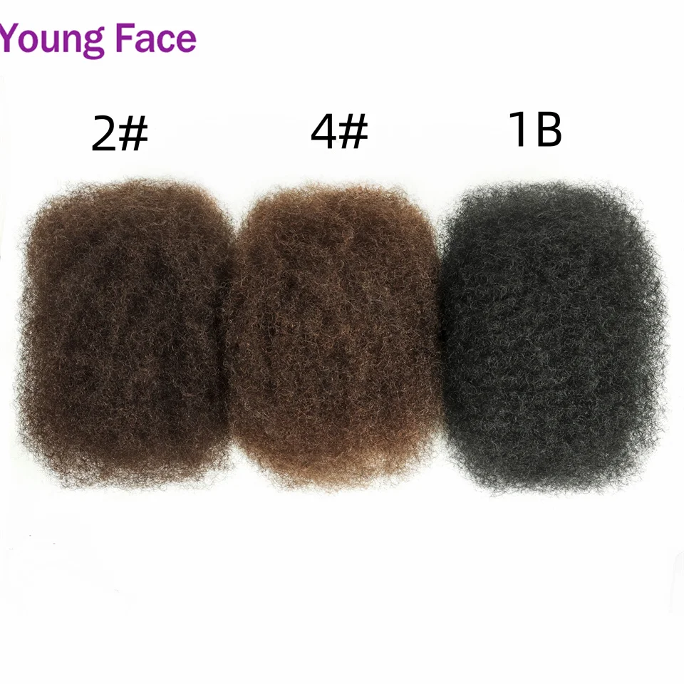 Soft Afro Kinky Curly Bulk Human Hair For Braiding 50g/pack Natural Color Human Bulk Hair For Braiding Extensions No Weft human hair extensions braiding hair extensions human braiding hair