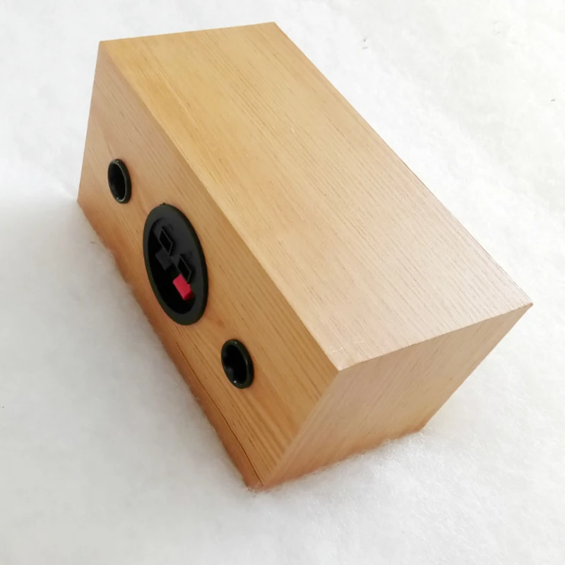 de madeira diy caso casa áudio baixo