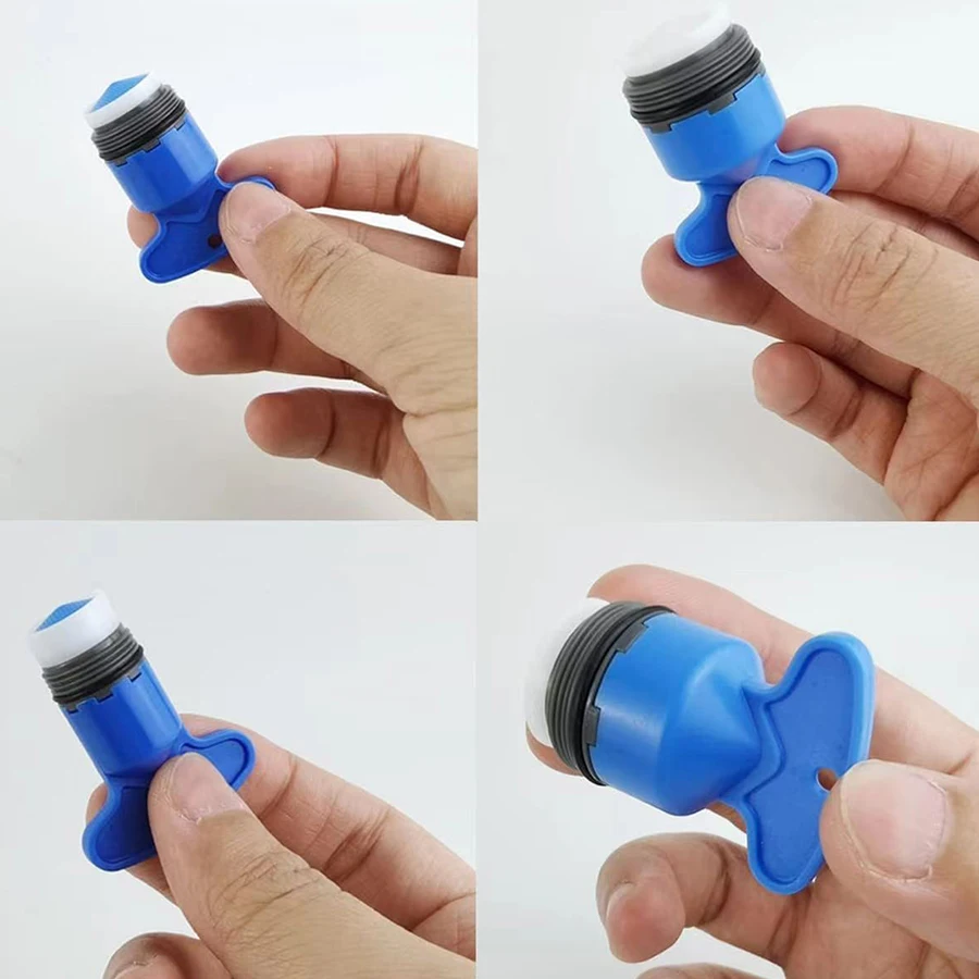 Kitchen Built-in Plastic Aerator 8pcs/20pcs Aerator Tool Set Wrench Splash Proof Filter Water Outlet Nozzle Accessories faucet aerator,water filter,water faucet filter,faucet wrench