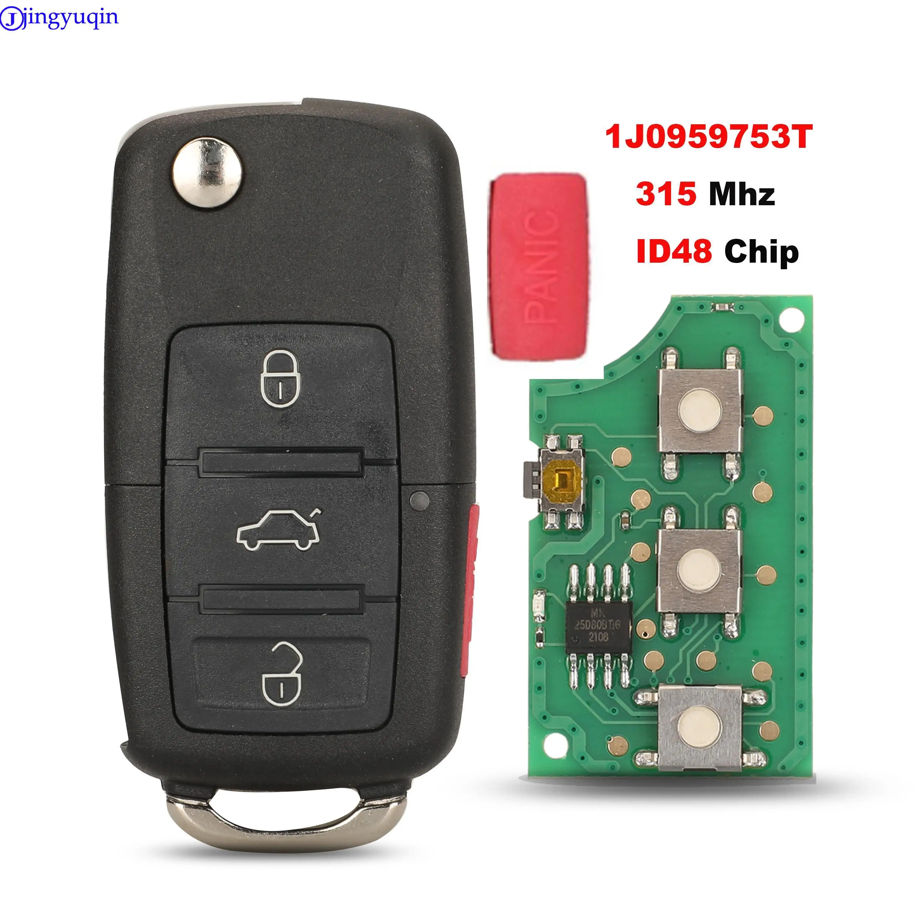 Jingyuqin Mando A Distancia De Coche Para VW Volkswagen Beetle Golf Jingyuqin Mando A Distancia De Coche Para VW Volkswagen Beetle Golf