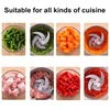 2L 3L 5L Household Stainless Steel Meat Grinder 500W High Power Blender Multifunctional Food Processor Food Chopper Electric 4