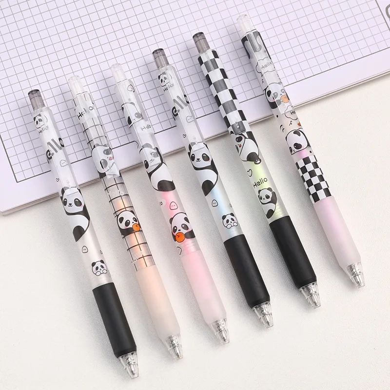 

Cartoon Panda Pressing Glue Pen Dot Liner Contact Adhesive Pastel Dispensing Quick-drying Glue For Memo Photo Glue Tape Dispense