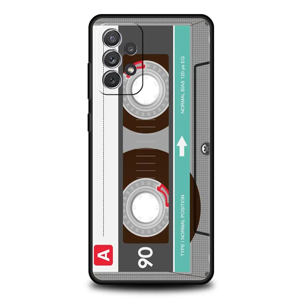 Retro Cassette Tape Design Phone Case Cover
