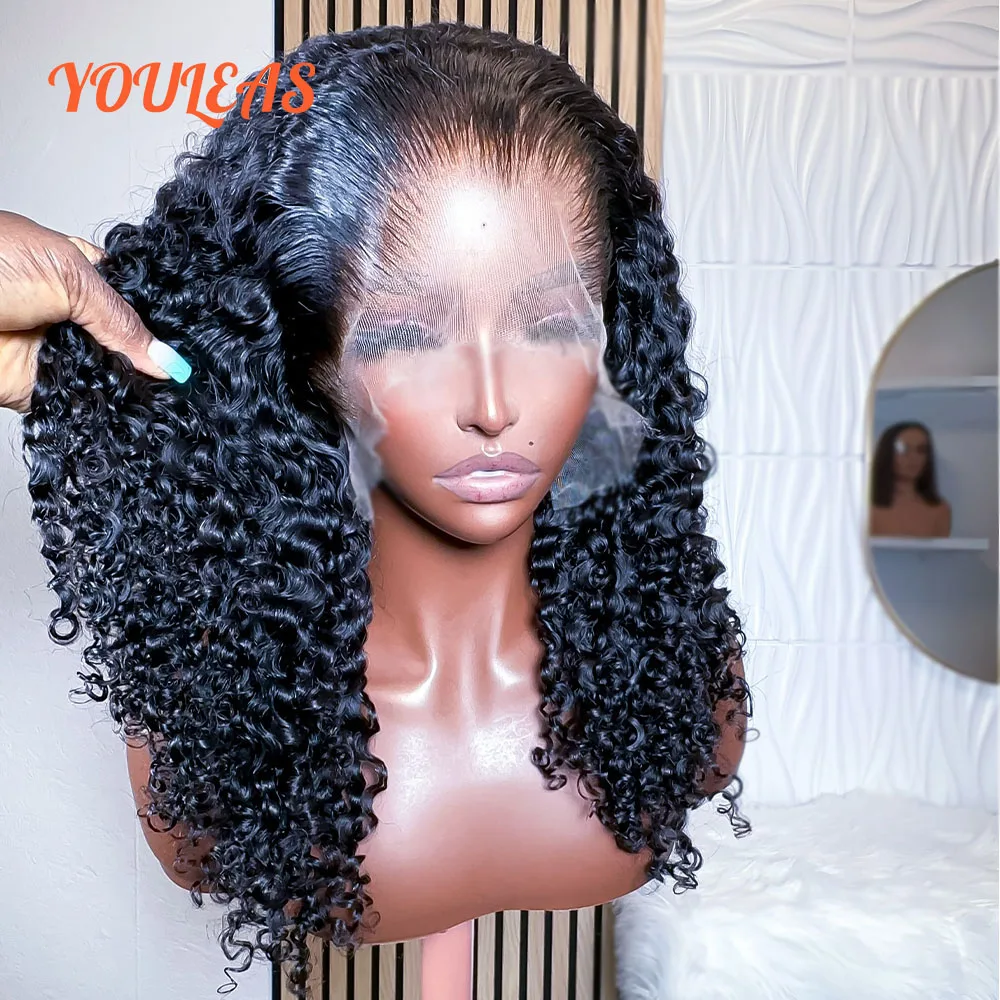 Lagos Hairline Burmese Curly Human Hair Wig 13x4 Lace Frontal Glueless Wig Huma…
