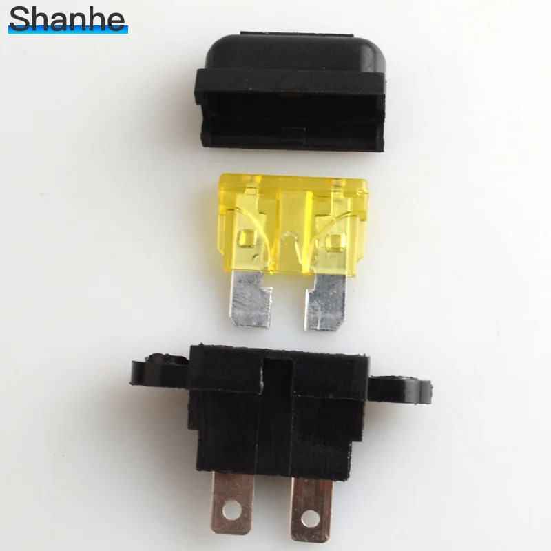Middle Car Fuse Holder Anti Fire and Waterproof Fuses Box with Medium Auto Fuse