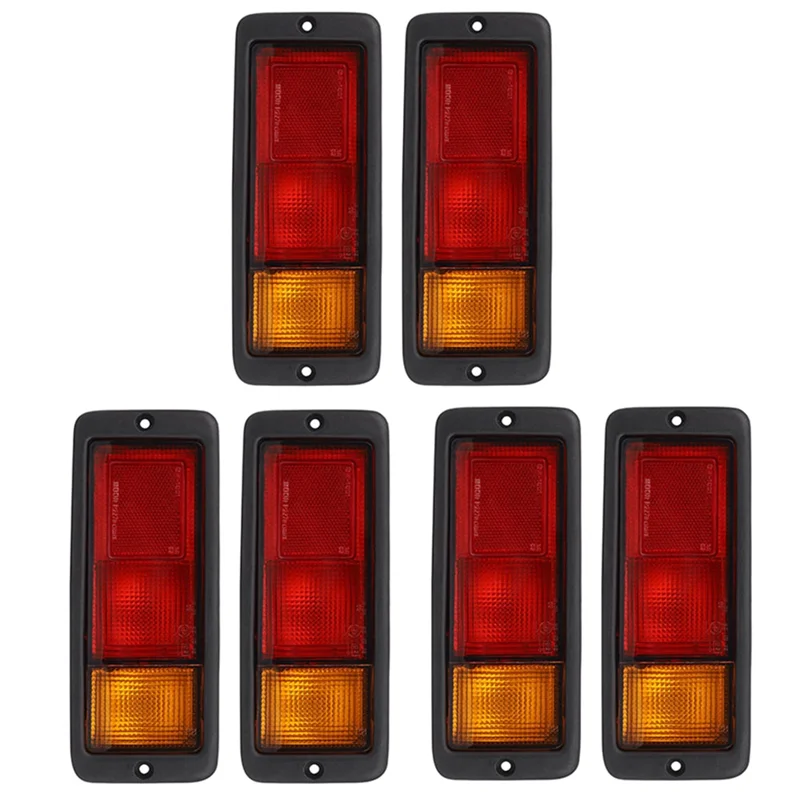 

6Pcs Left & Right Rear Tail Light Lamp MB124963 MB124964 214-1946L-UE 214-1946R-UE Fit for Mitsubishi Pajero Montero