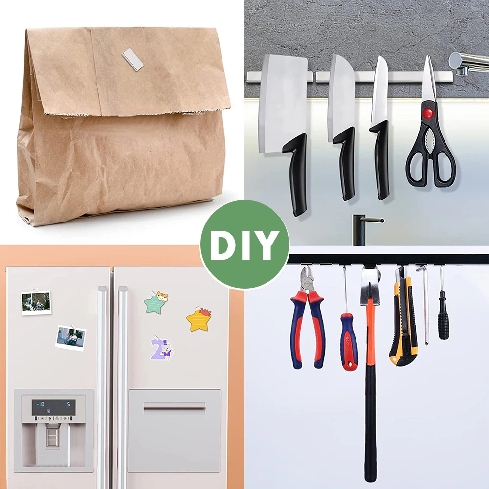 Aimants En Néodyme (terre Rare) Avec Trou Borgne - Blocs Puissants, Différentes Tailles