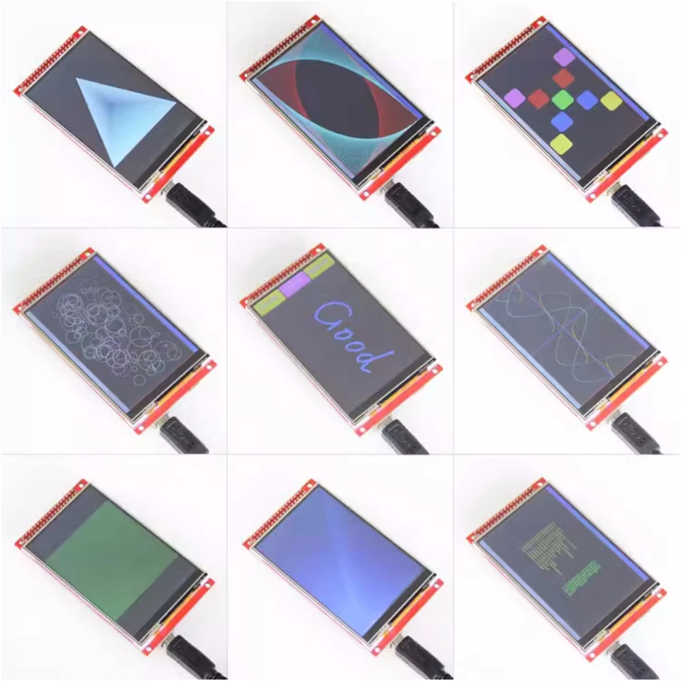 3.95 /4.0 인치 320*480 ILI9488 TFT 컬러 LCD 디스플레이 모듈 스크린 Arduino UNO Mega2560 8 비트 터치 패널