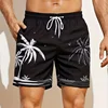 New Summer Harajuku 3D Cocoanut Trees Printing Beach Shorts Palm Tree Graphic Board Shorts For Men Hawaiian Cool Swimming Trunks 1
