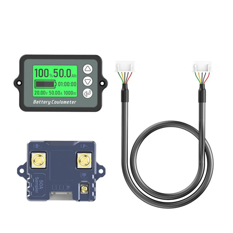

TK15 80V 50A 100A 350A Battery Capacity Tester for Portable Equipment Car Current Power Monitor Indicator Ammeter Voltmeter