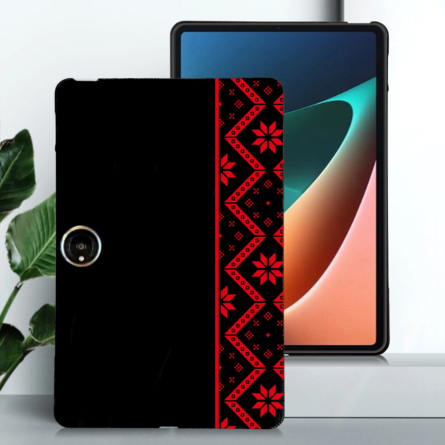 Flexible Soft TPU Black Silicone Tablet Case - Premium Protective Shell Back Cover