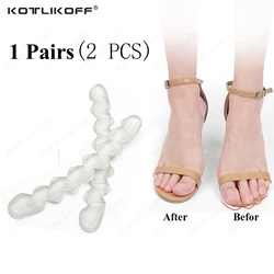 Women's Non - Slip Silicone Shoe Inserts - Self - Adhesive Gel Pads (1 Pair)