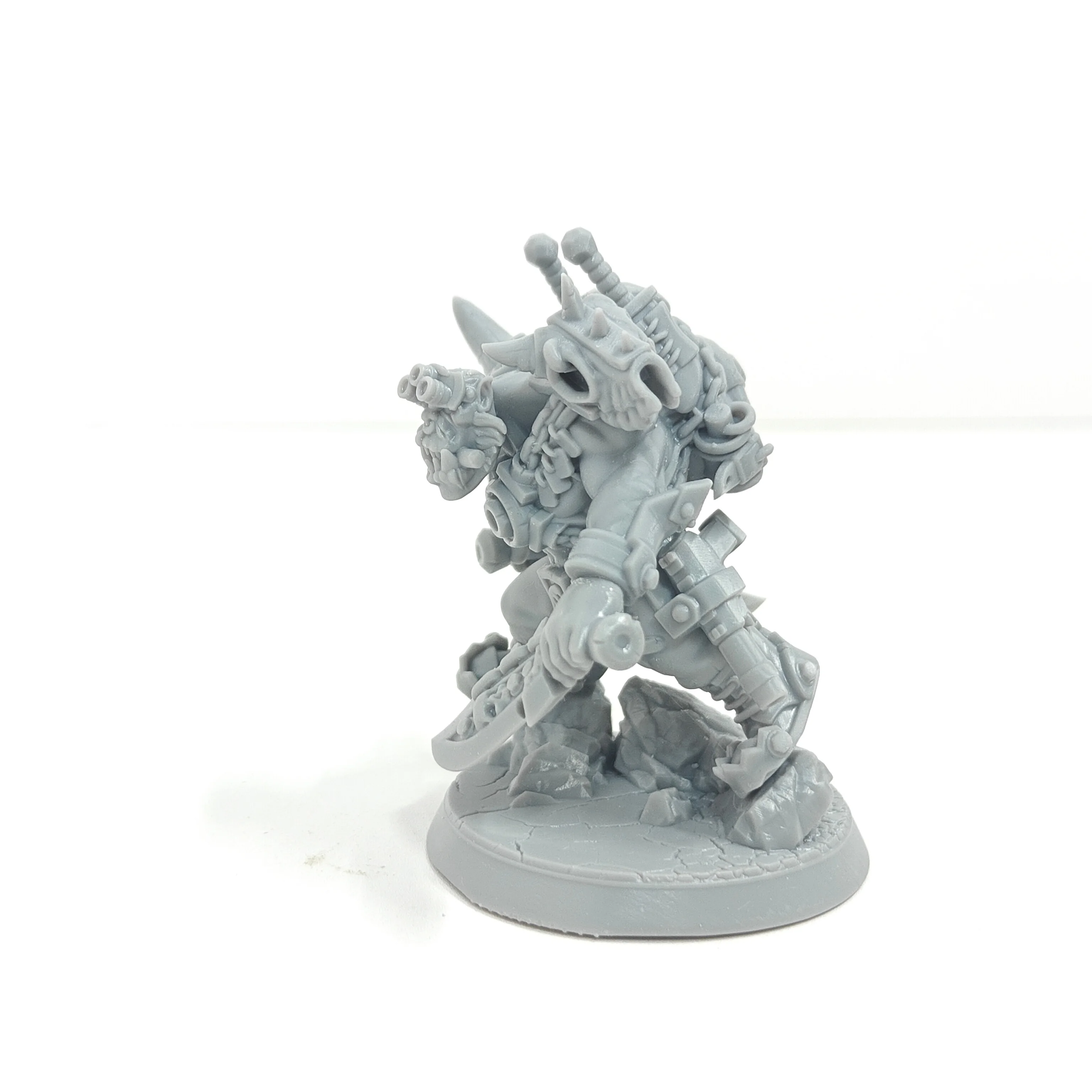 Kit garage Miniature da tavolo kit in resina ork figura miniature non verniciate zw732 - immagine 2