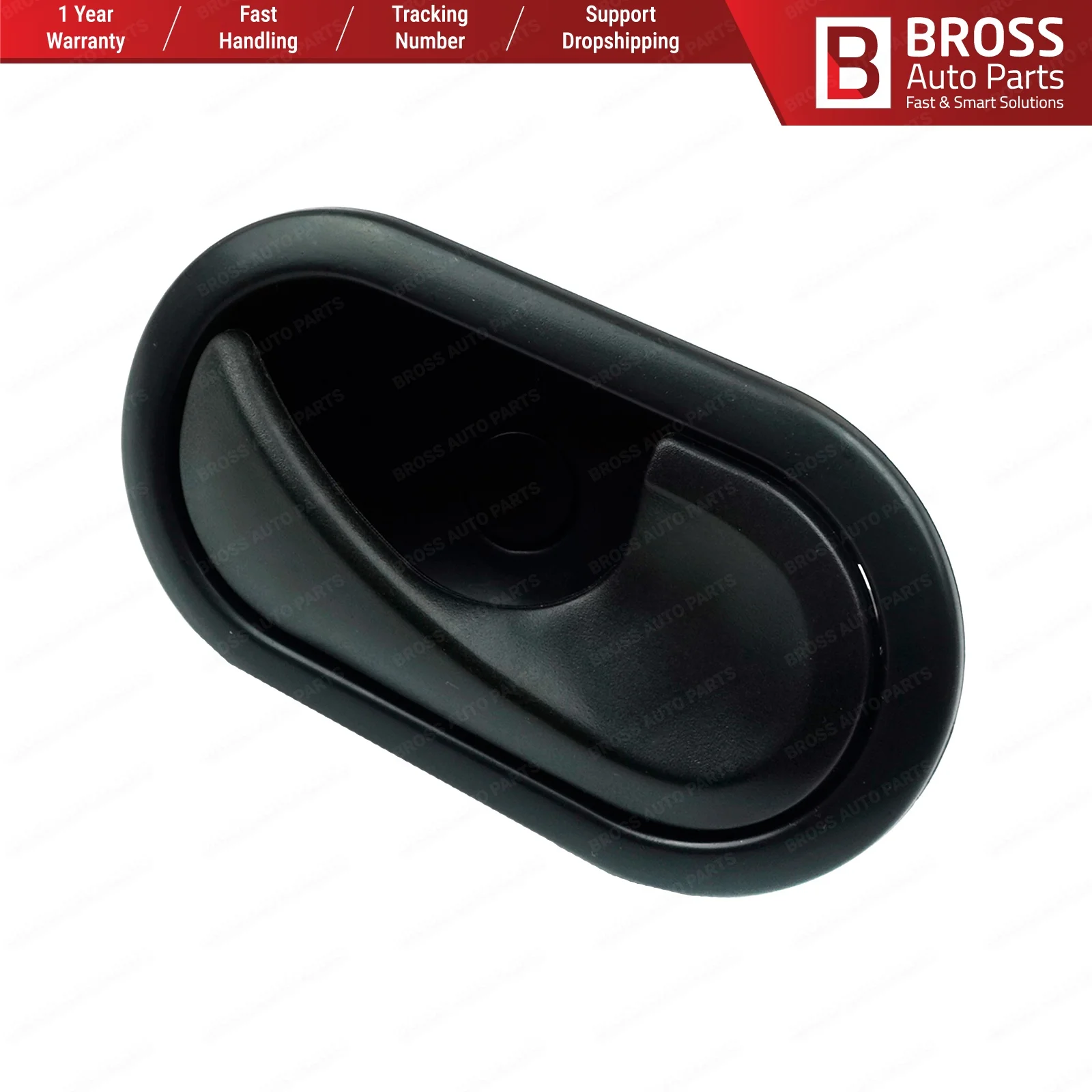 Bross автозапчасти BDP96 ручка межкомнатной двери черная для Renault MEGANE 2 2002-2008 передние