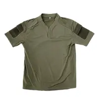 Outdoor Quick Dry Tactics Short Sleeve T-Shirt Tactical style T-shirt collar 1