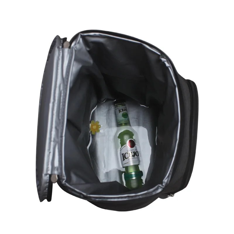 Picnic Lunch Bag For Men Bolsa Thermal Style Para Marmita Bolsa Thermal Insulated Portable Backpack Cooler Beer Bag DENUONISS