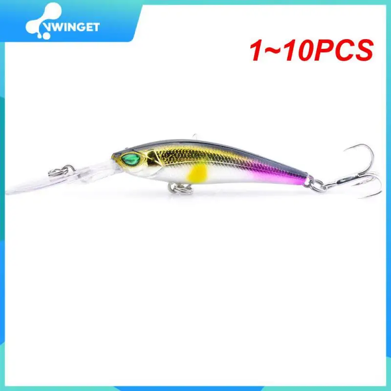 

1~10PCS HerculesMinnow Fishing Lure 11cm 10.5g Aritificial Wobblers Hard Plastic Baits Diving 2.5-4m Pesca Fish Wobbler Tackle