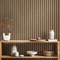 วอลเปเปอร์ตกแต่งผนังแบบมีกาวในตัว ลายไม้ ขนาด 45 ซม. สติ๊กเกอร์ติดผนังสำหรับห้องนั่งเล่น ห้องครัว ห้องนอน วอลเปเปอร์ตกแต่งบ้าน 3