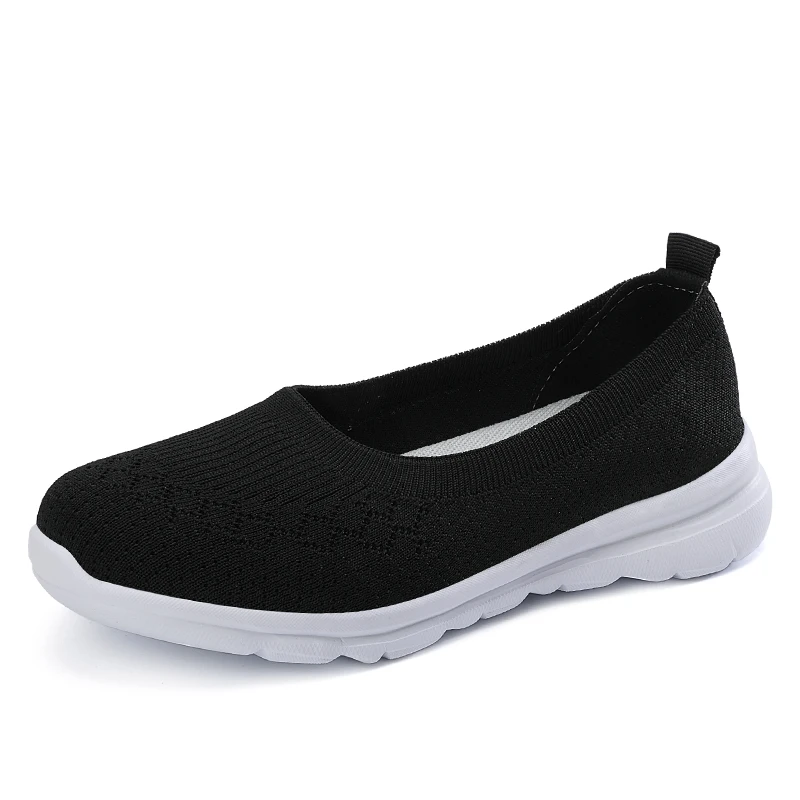Women Shoes Flats Slip On Mesh Breathe Soft for Work