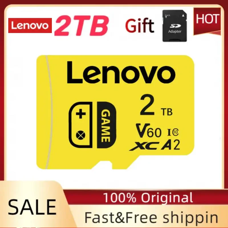 Lenovo 2Tb Micro Tf Sd Card Per Nintendo 64 Micro Card Ad Alta Velocità 1Tb Tf Sd Memory Card Cellulare Fotocamera Flash Memory Card