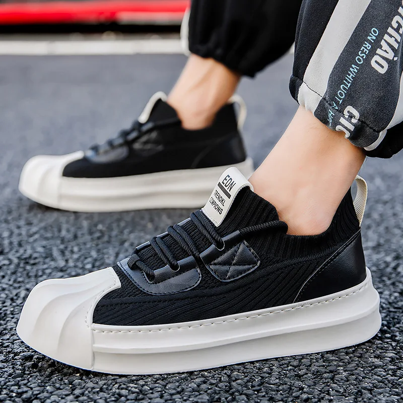 

Spring and Summer Men Shoes New Breathable Casual Shoes Anti Slip Mesh Vulcanized Shoes Versatile Canvas Shoes Fashion Sneakers