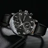 5PCS Set Fashion Mens Sports Bracelet Watches For Men Military Quartz Wrist Watch Classic Male Casual Leather Watch Reloj Hombre 2