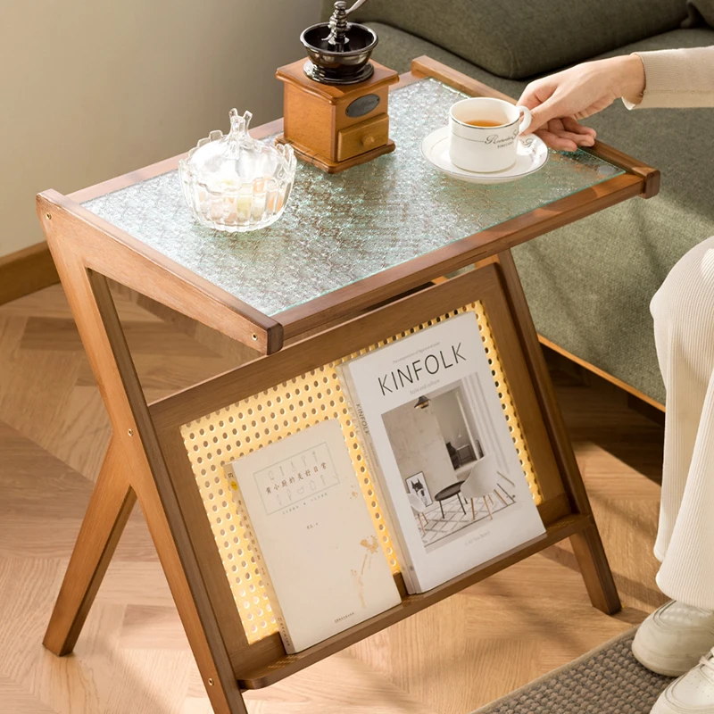 

Минималистичный роскошный кофейный столик для гостиной, современный домашний кухонный журнальный столик, Скандинавская спальня, украшения для дома