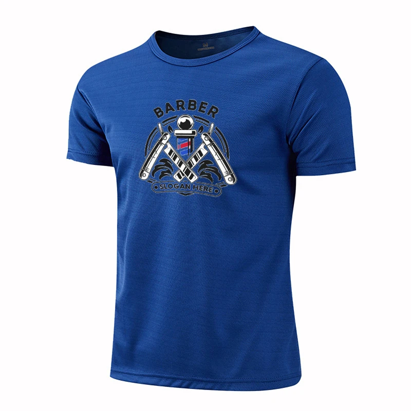 

Male T-Shirt Fashion Leisure Outdoor Funny Original Man T-Shirts Personalization Barber Printing Graphic Shirts Short Sleeve Top