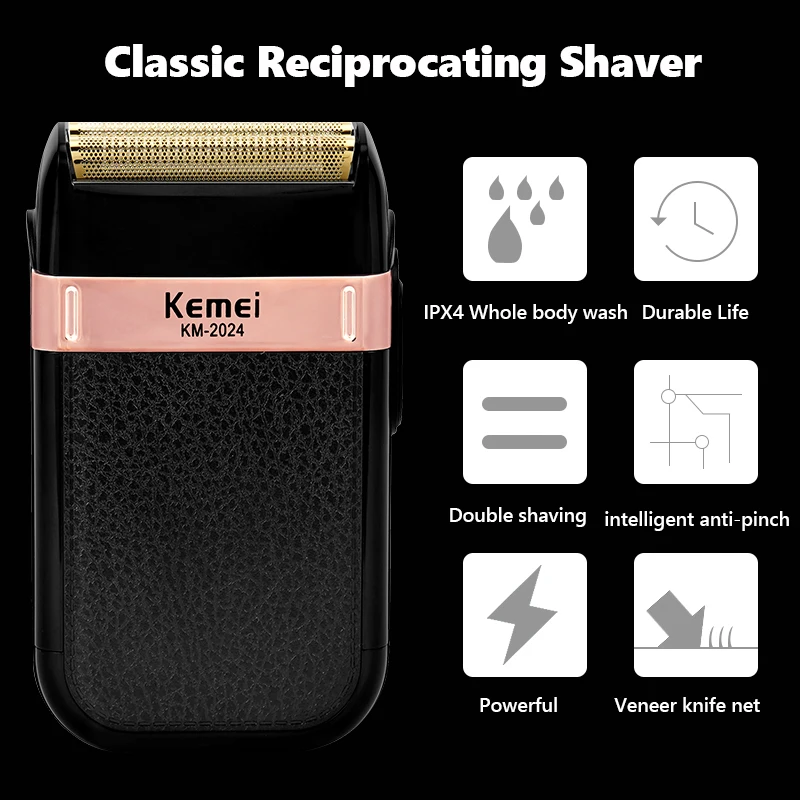 Hair Clipper Electric Shaver Men's Razor Beard Trimmer Portable Shaving Machine Facial Epilator