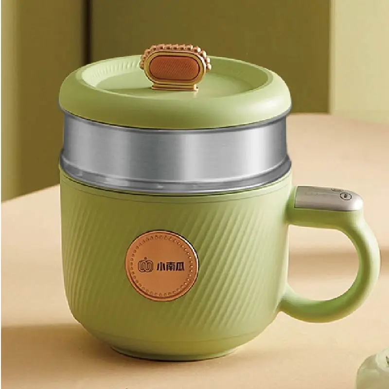1.2L Smart Rice Cooker Portable Non-stick Electric Cooker Electric Heating Lunch Box Multifunctional Insulation Pot With Steamer