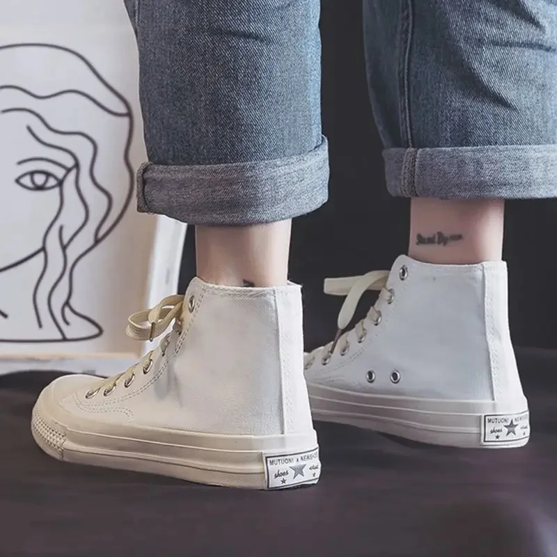 1970s high-top-all white