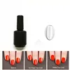 15ml 2 pcs UV Gel Matte Top Coat Nail Polish high quality Transparent top Gel 6