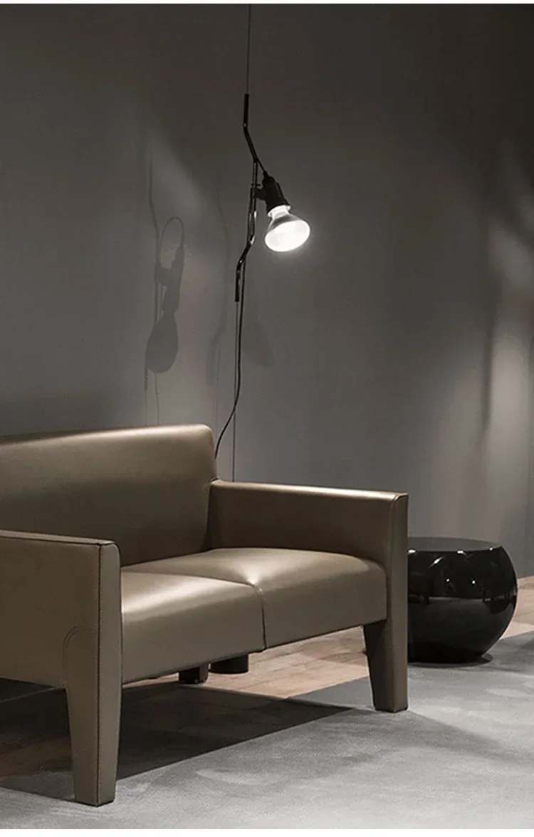 Description Picture 5 of itemItalian Parentesi Pendant Lamp for Bedroom Bedside Lamp Living Room Ceiling to Floor Suspension Pendant Light