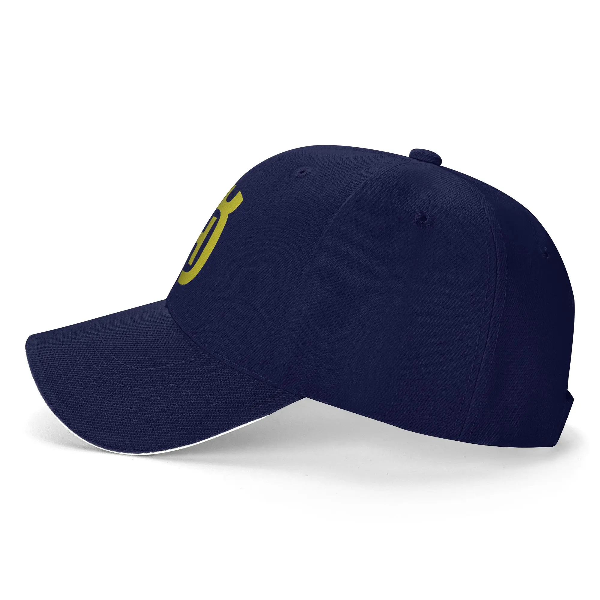 Husqvarna Print Sun Baseball Cap Sommer-Paar-Design-Trucker-Mütze für Damen, verstellbar, Y2K, lustige Lauf-Hippie-Baseballkappen – Detail 5