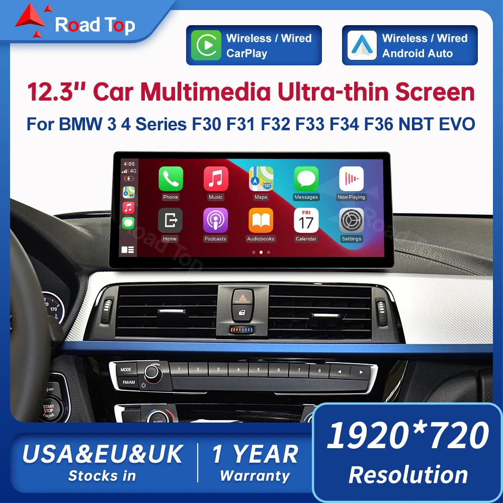 Apple Carplay Wireless Adapter Decoder, Für BMW 1 2 3 4 Serie mit NBT