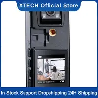 XTECH A39 Full 1080P HD Mini Camera 3000Mah Camcorder Body Mount Cam Small 180° Rotating Bike Camera Sports DV Car DVR Webcam 1