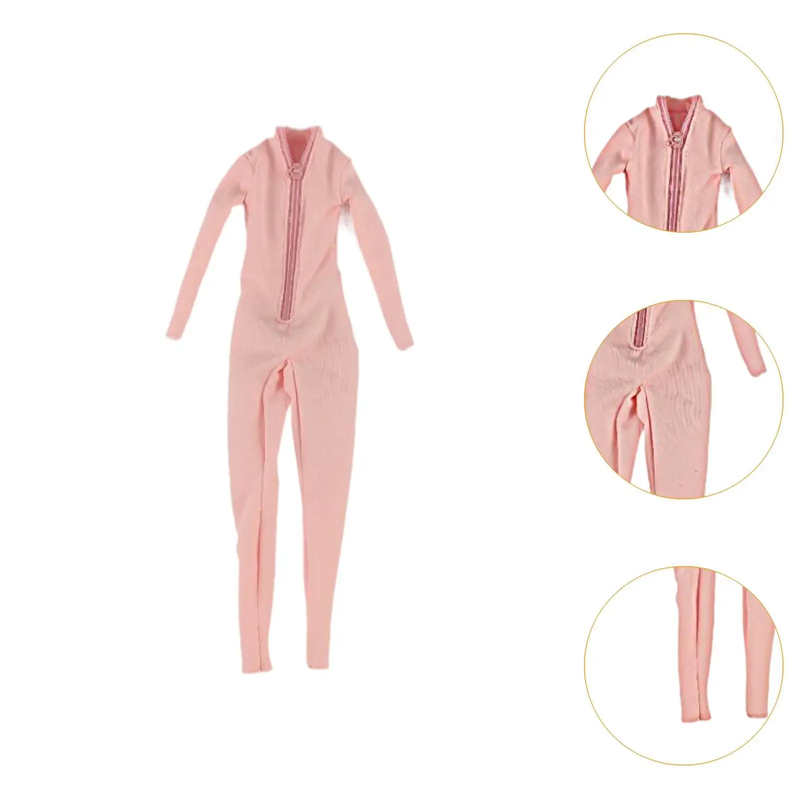 1/6 Action Figures Jumpsuit Female Figure Clothing Accessory Fashionable Model