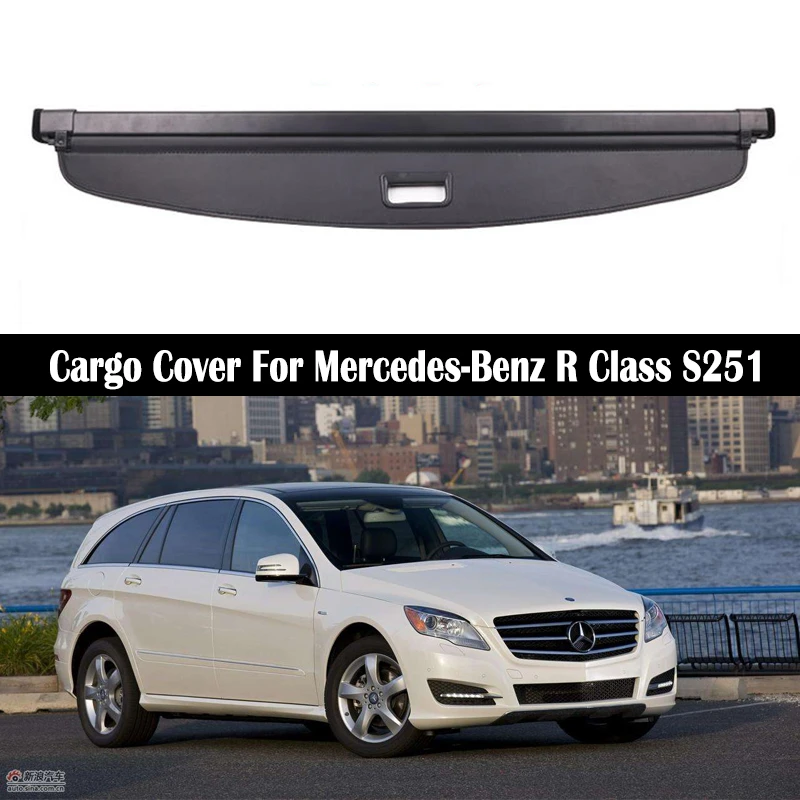 Rear Trunk Cargo Cover For Mercedes-Benz R Class S251 R300 R320 R350 ...