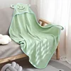 Personalized Embroidery Baby Cape   Custom Name Children's Bath Towel Cloak Quick-Drying Coral Velvet Robe Cape Darling Hooded 3