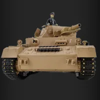 Henglong 3858-1 Competitive Simulation 1:16 German Iv F-type Remote Control Electric Infrared Rc Medium Tank Children's Toy 2