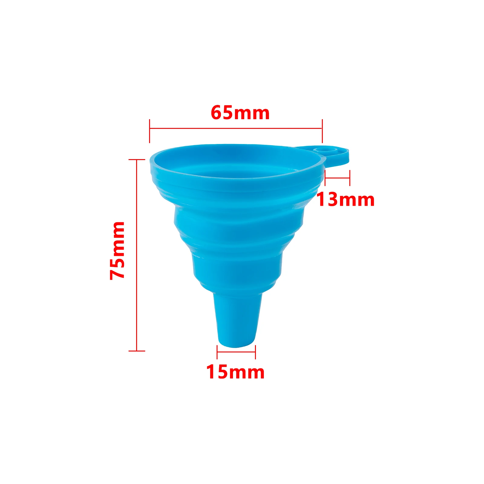 접이식 휴대용 깔때기 실리콘 소프트 깔때기, 학교 실험실 충전 도구, 오일 주스 액체 디퓨저 포장 도구, 5 개