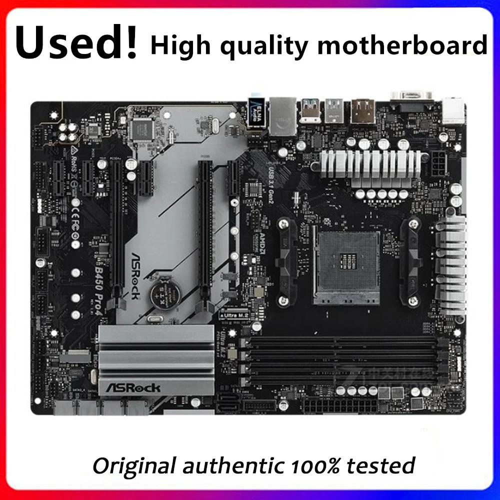 ASRock > B450 Pro4