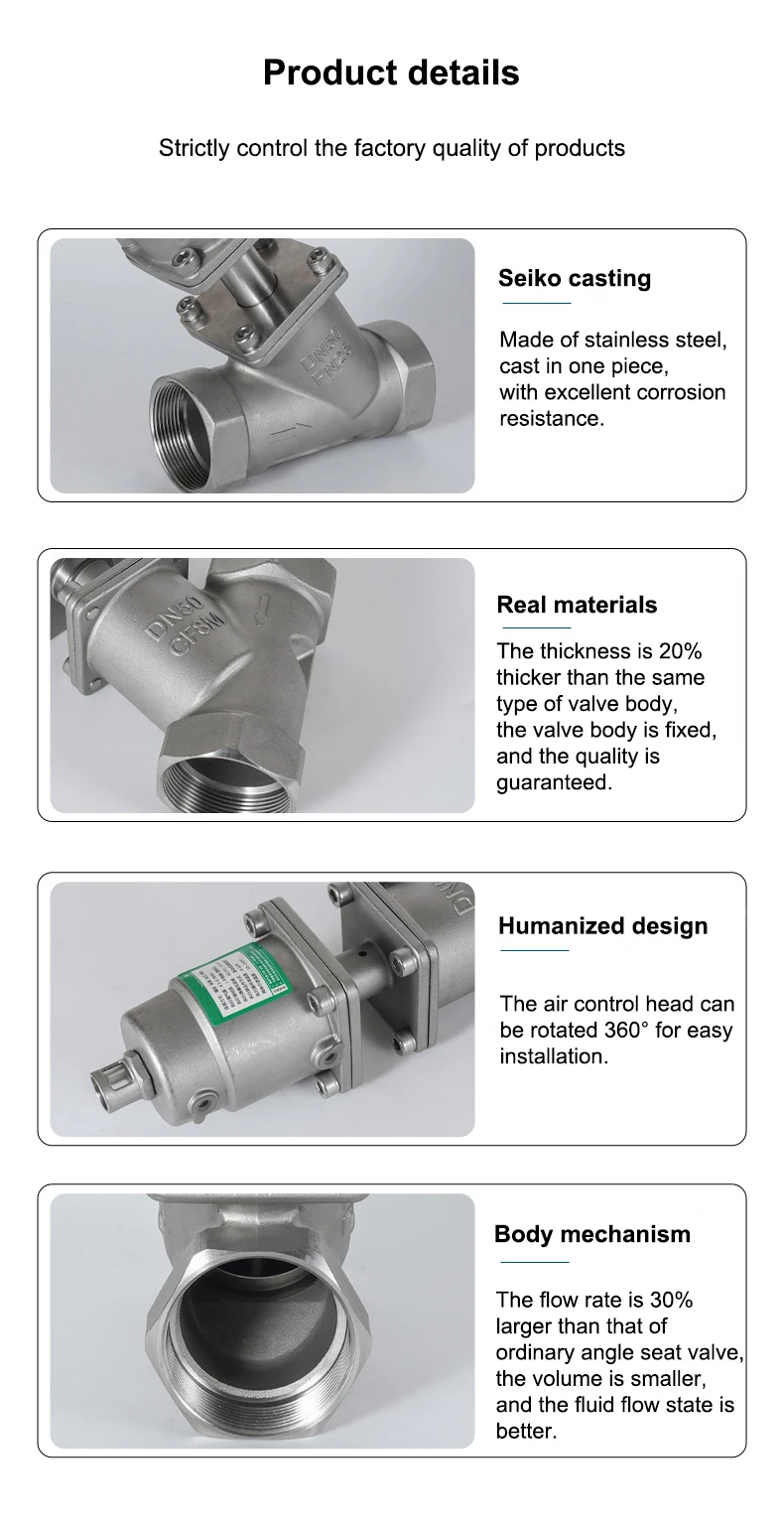temperatura vapor Quick Off Valve, rosca fêmea,