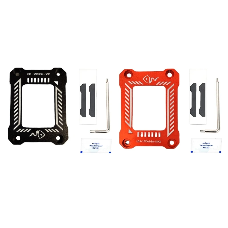 

CPU Fixing Backplane Bracket for LGA17XX-BCF LGA17XX 1700 Intel12th Generation CPU Bending Corrector Fixer Metal Frame Dropship