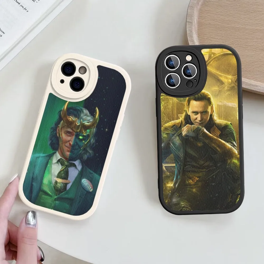 Custodia Rigida Per Telefono Serie L-Loki Tv Per Iphone 14 13 12 Mini 11 14 Pro Max Xs X Xr 7 8 Plus Fundas