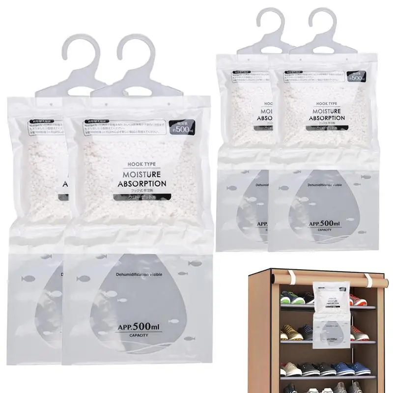 Moisture absorber bag Useful Moisture Household Wardrobe Absorbent Bag Household Humidity Absorbing Bags Cabinet Hygroscopic Anti Mold Desiccant Bags