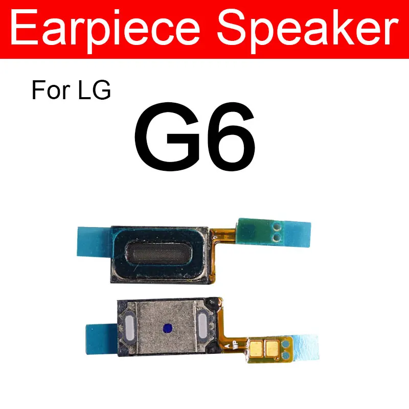 Kulaklık hoparlör için G2 G3 G4 G5 G6 G7 K10 Q6 Q7 artı Q8 V10 V20 V30 kulak hoparlör ses kulak parçası ile çerçeve yedek parçaları