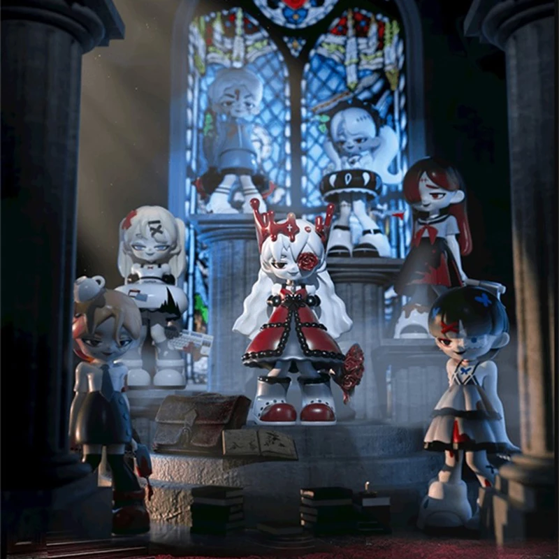 

Yandere Girl Yandere Academy Series Blind Box Toys Mystery Box Caixa Misteriosa Surprise Box Model Birthday Gift Collection