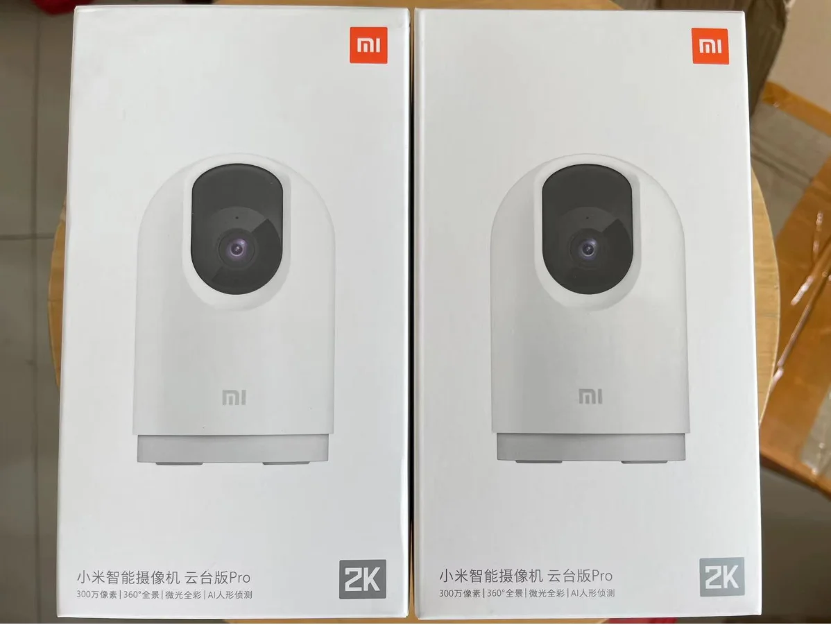 xiaomi mijia ptz pro megapixels panorâmico bluetooth inteligente câmera ip detecção de ia em dois sentidos intercom segurança em casa